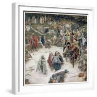 What Christ Saw from the Cross, Illustration for 'The Life of Christ', C.1886-96-James Tissot-Framed Giclee Print