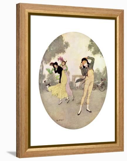 What Do You Think of Young Rouselle?, C1915-Edmund Dulac-Framed Premier Image Canvas