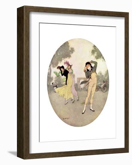 What Do You Think of Young Rouselle?, C1915-Edmund Dulac-Framed Giclee Print