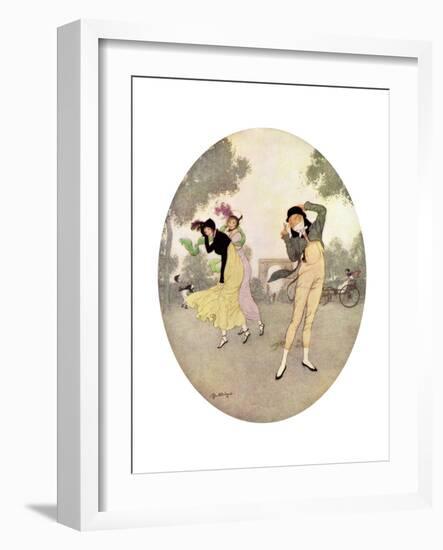 What Do You Think of Young Rouselle?, C1915-Edmund Dulac-Framed Giclee Print