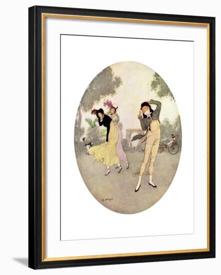 What Do You Think of Young Rouselle?, C1915-Edmund Dulac-Framed Giclee Print