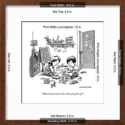 What Do You Want To Be When You Give Up New Yorker Cartoon Premium Giclee Print Art Com