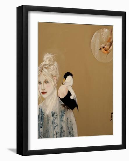 What Duck, 2017-Susan Adams-Framed Giclee Print