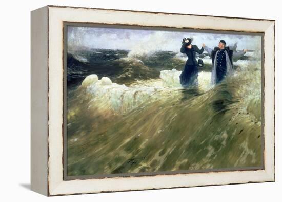 "What Freedom!" 1903-Ilya Efimovich Repin-Framed Premier Image Canvas