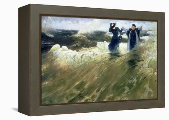 "What Freedom!" 1903-Ilya Efimovich Repin-Framed Premier Image Canvas