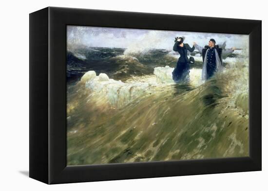 "What Freedom!" 1903-Ilya Efimovich Repin-Framed Premier Image Canvas