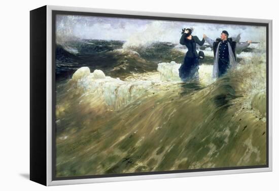 "What Freedom!" 1903-Ilya Efimovich Repin-Framed Premier Image Canvas