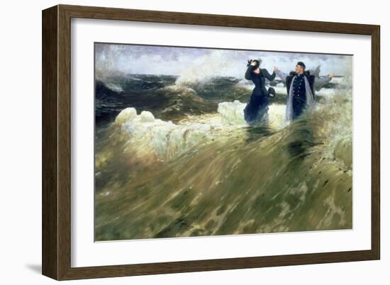 "What Freedom!" 1903-Ilya Efimovich Repin-Framed Giclee Print