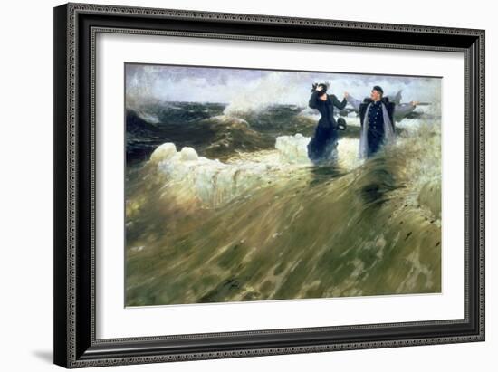 "What Freedom!" 1903-Ilya Efimovich Repin-Framed Giclee Print