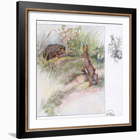 What Funny Things-Anne Anderson-Framed Giclee Print