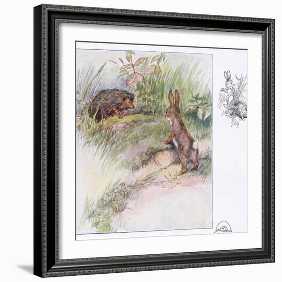 What Funny Things-Anne Anderson-Framed Giclee Print