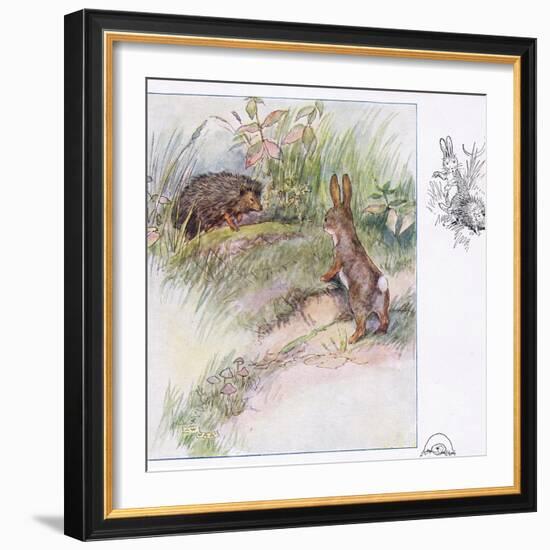 What Funny Things-Anne Anderson-Framed Giclee Print