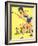 What Hoe! Gardening Pin-Up 1940-Gil Elvgren-Framed Premium Giclee Print