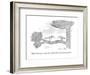 "What I don't get is why once we fly south we don't just stay there." - New Yorker Cartoon-Victoria Roberts-Framed Premium Giclee Print