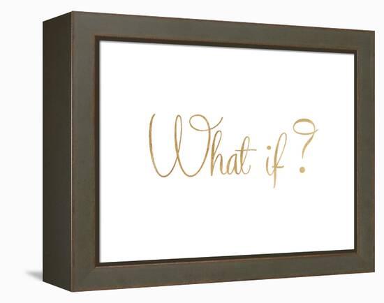 What If?-Miyo Amori-Framed Stretched Canvas