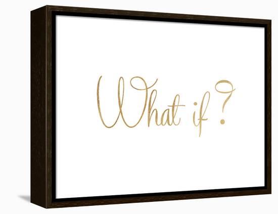 What If?-Miyo Amori-Framed Stretched Canvas