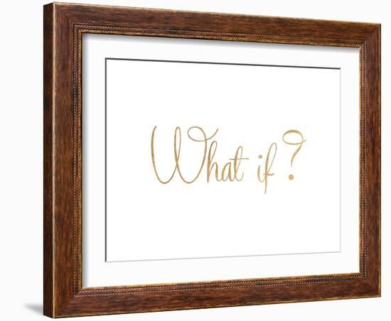 What If?-Miyo Amori-Framed Premium Giclee Print