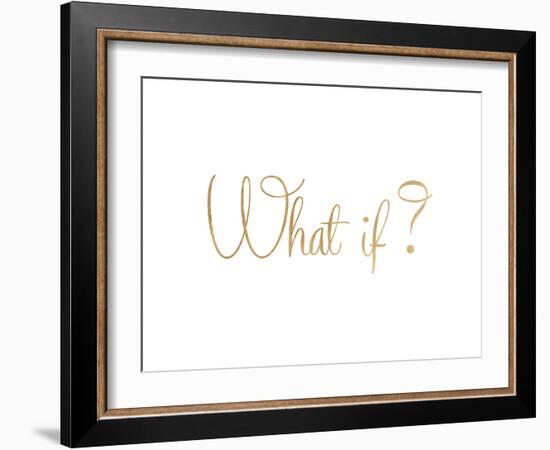 What If?-Miyo Amori-Framed Premium Giclee Print