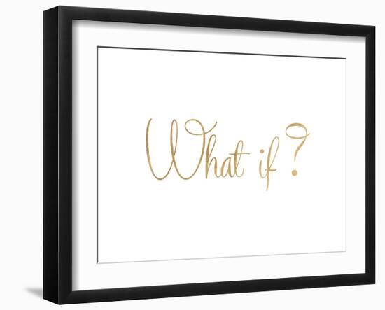 What If?-Miyo Amori-Framed Premium Giclee Print