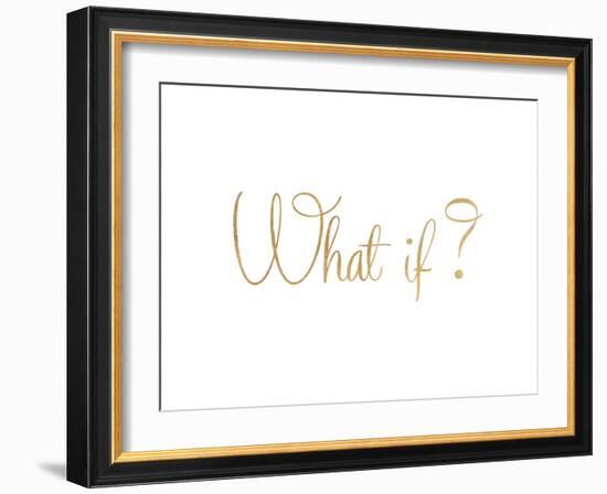 What If?-Miyo Amori-Framed Premium Giclee Print