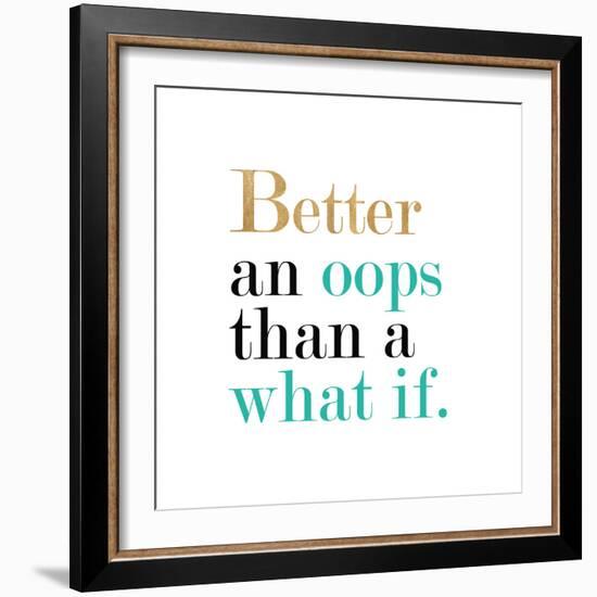 What If-Bella Dos Santos-Framed Art Print