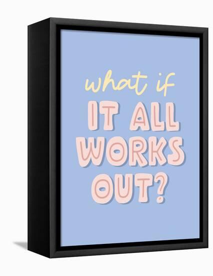 What If-Beth Cai-Framed Premier Image Canvas