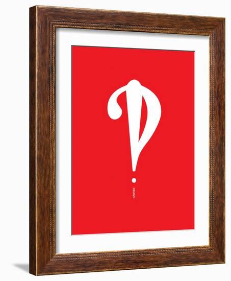 What Is Design Annimo-null-Framed Art Print