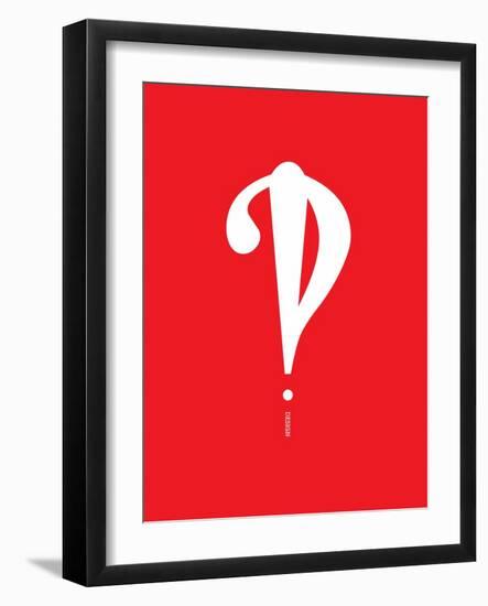 What Is Design Annimo-null-Framed Art Print