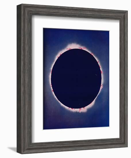 'What Is Seen During The Few Moments of a Total Eclipse', c1935-Unknown-Framed Giclee Print