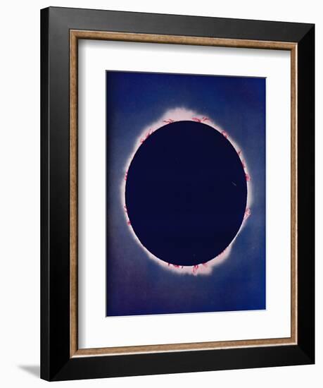 'What Is Seen During The Few Moments of a Total Eclipse', c1935-Unknown-Framed Giclee Print