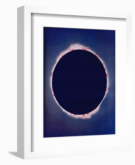 'What Is Seen During The Few Moments of a Total Eclipse', c1935-Unknown-Framed Giclee Print