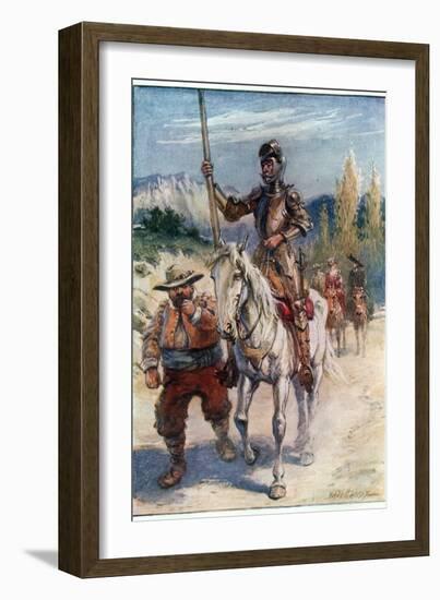 What Jewel Did She Present You at Your Departure, Illustration from 'The Adventures of Don…-Paul Hardy-Framed Giclee Print