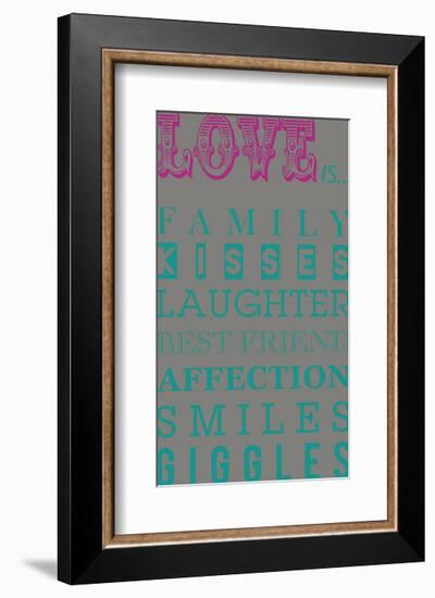 What Love Is...-Sasha Blake-Framed Giclee Print