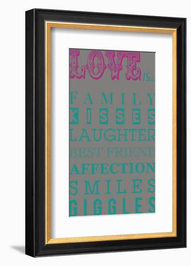 What Love Is...-Sasha Blake-Framed Giclee Print