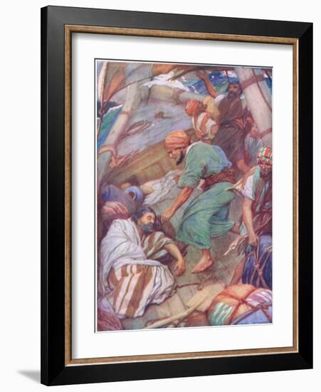 What Meanest Thou, O Sleeper?-Arthur A. Dixon-Framed Giclee Print