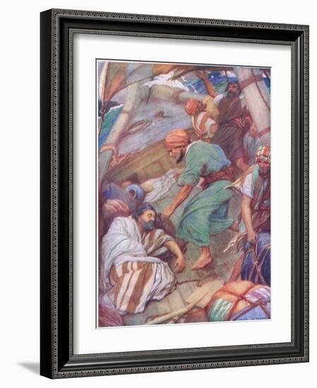 What Meanest Thou, O Sleeper?-Arthur A. Dixon-Framed Giclee Print