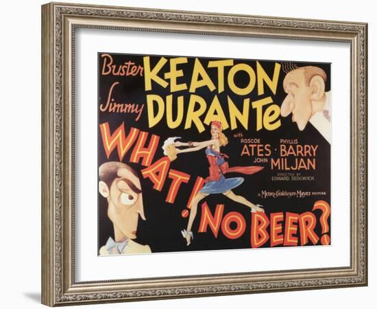 What! No Beer?, 1933-null-Framed Art Print