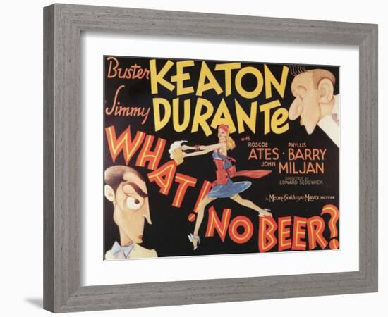 What! No Beer?, 1933-null-Framed Art Print