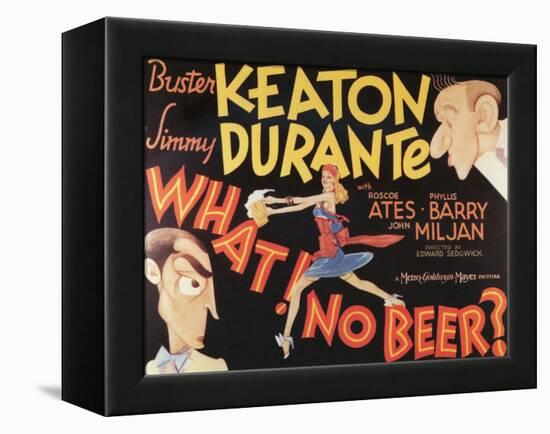 What! No Beer?, 1933-null-Framed Stretched Canvas