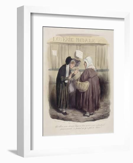 What's Going to Happen to Us, Good Lord!-Honore Daumier-Framed Giclee Print