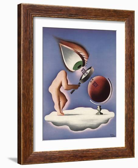 What's New Poster-Jean Carlu-Framed Giclee Print