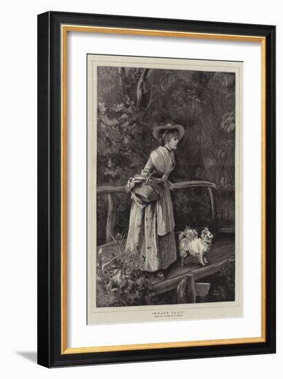 What's That?-Henry Woods-Framed Giclee Print