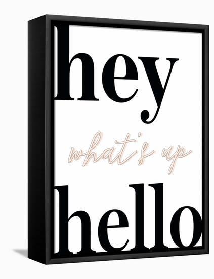What's Up I-Anna Hambly-Framed Stretched Canvas