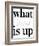 What's Up II-Anna Hambly-Framed Art Print