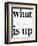 What's Up II-Anna Hambly-Framed Art Print