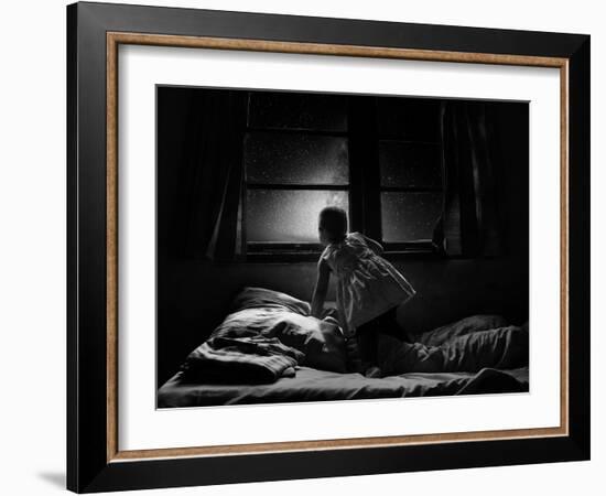 What's Up in the Sky-Ayatullah R.-Framed Photographic Print