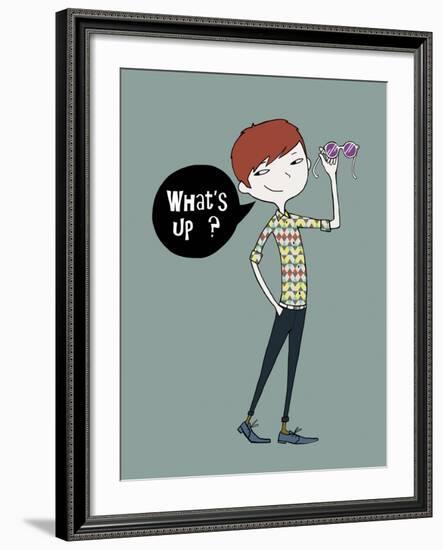 What's up?-Laure Girardin-Vissian-Framed Giclee Print