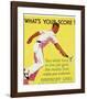 What's Your Score-null-Framed Giclee Print