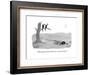 "What should I tell the Andersons?twenty minutes?" - New Yorker Cartoon-Jason Patterson-Framed Premium Giclee Print