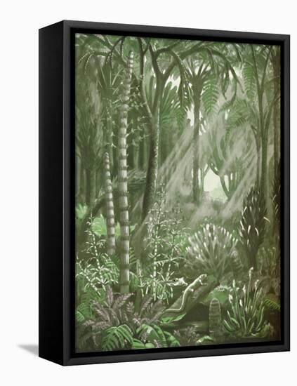 'What the Mighty Coal Forests Were Like', 1935-Unknown-Framed Premier Image Canvas